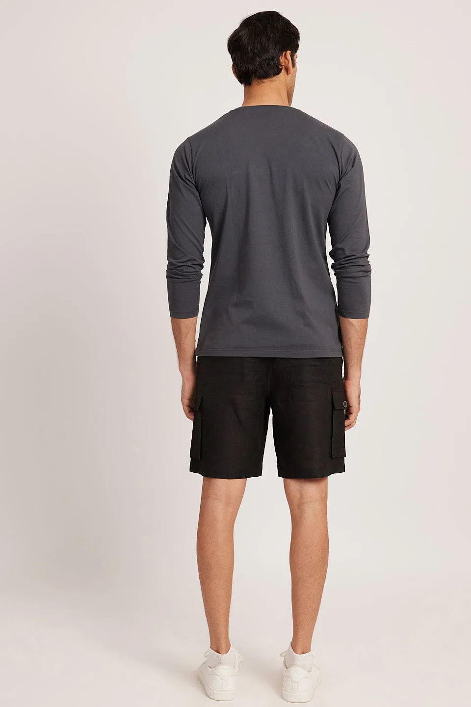 The Linen Cargo Shorts