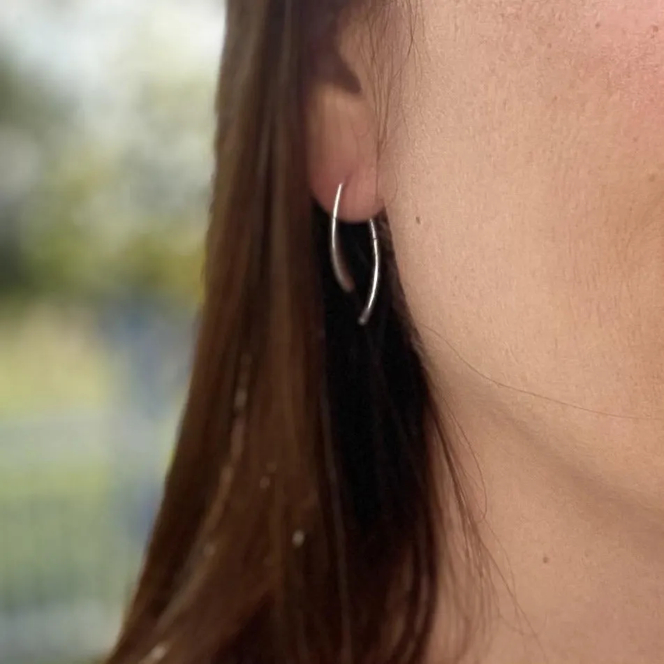 Thread Through Earrings