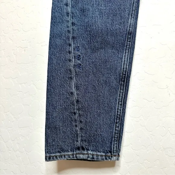 ÉTICA Denim Alex Twist Seam Skinny in Sequoia, 28-cotton, tencel, spandex-Mexico