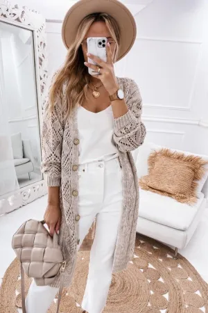 Timeless Eyelet Sweater: Comfort Meets Style