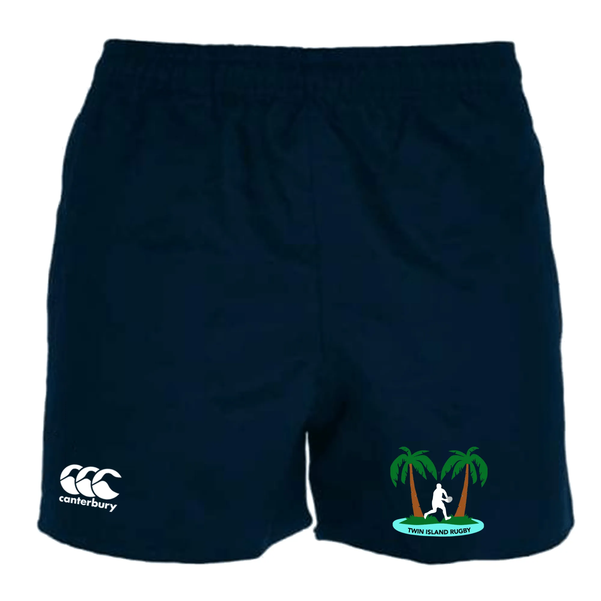 Twin Island Rugby Professional Polyester Rugby Short by Canterbury