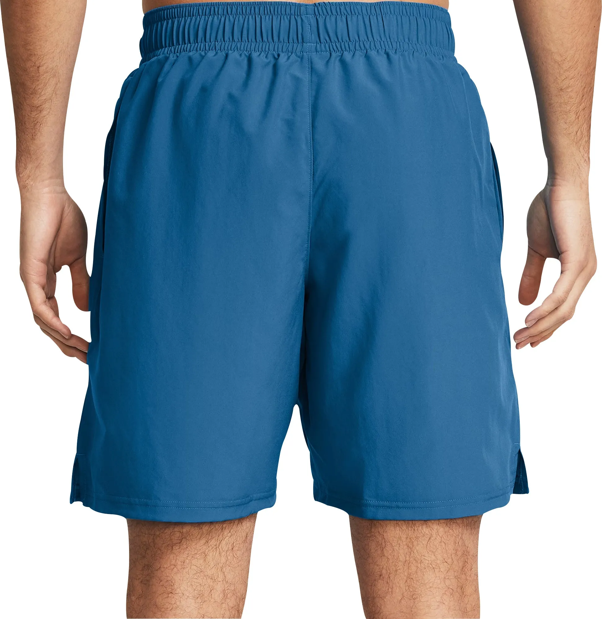 Under Armour Tech Woven Wordmark Mens Training Shorts - Blue