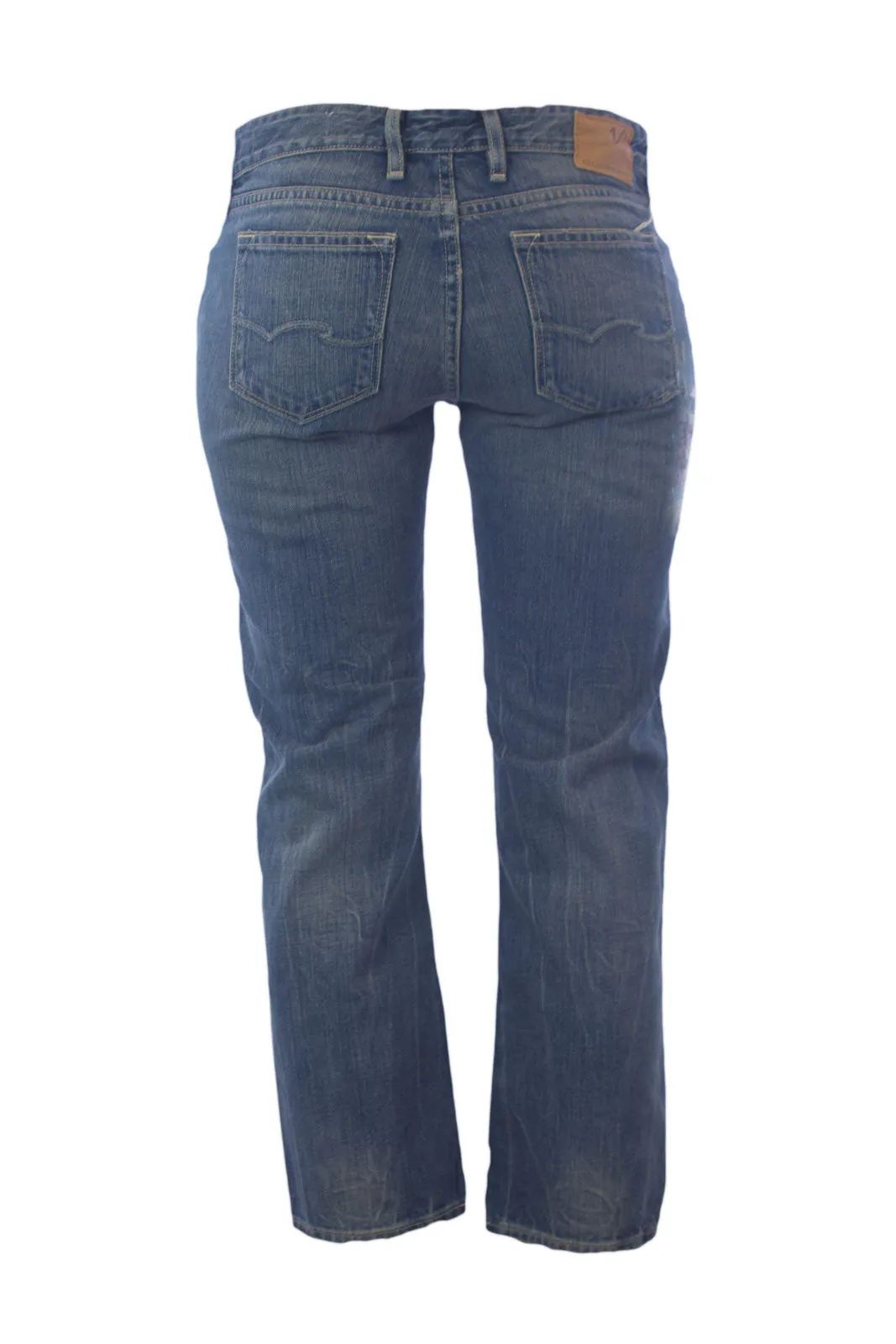 VINTAGE REVOLUTION Women's Antique Worn Girlfriend Crop Jeans 2WGRSXRD $118 NWT