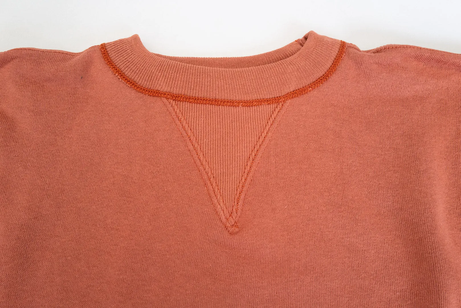 Warehouse Lot.403 10oz "Set-in Sleeves" Loopwheeled Sweatshirt (Salmon)