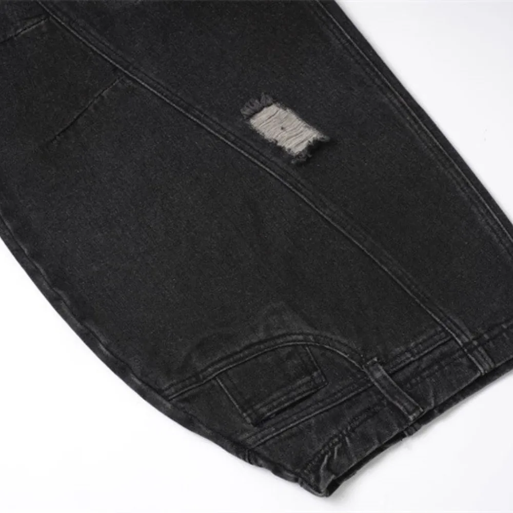 Washed Distressed jeans