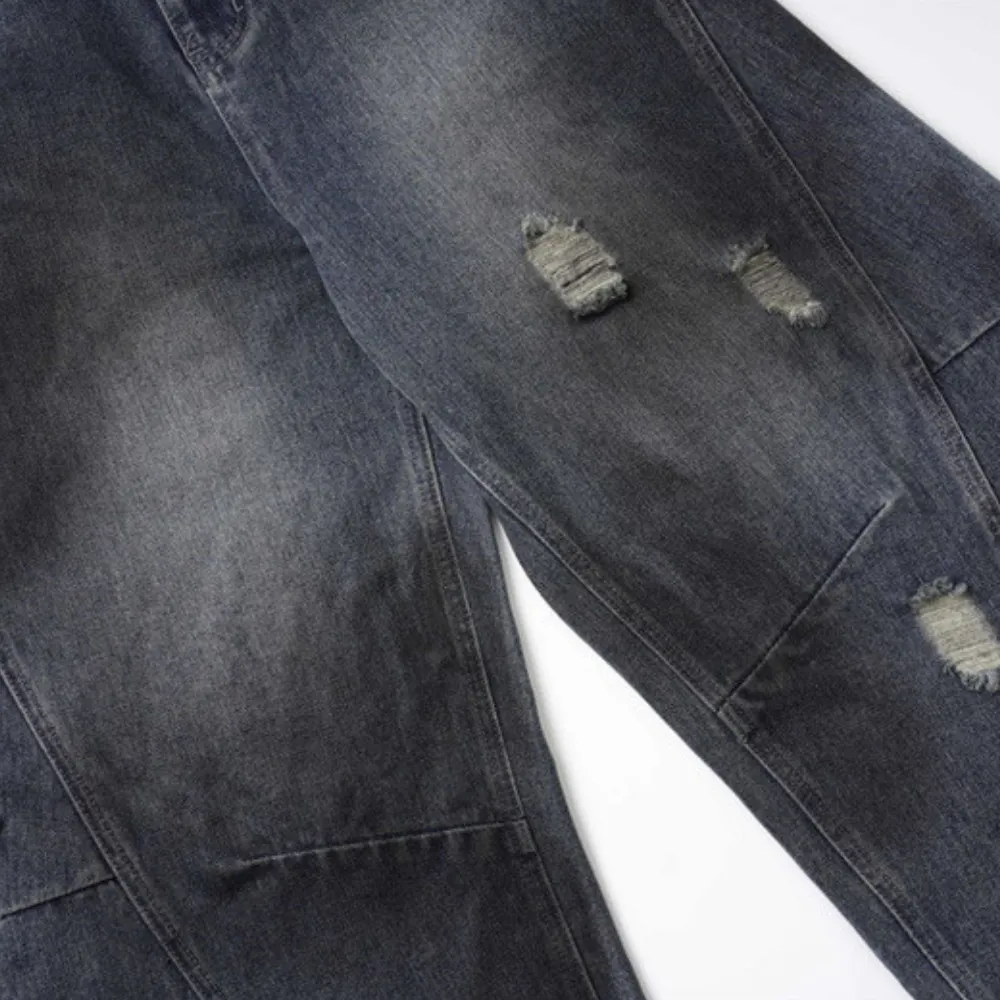 Washed Distressed jeans