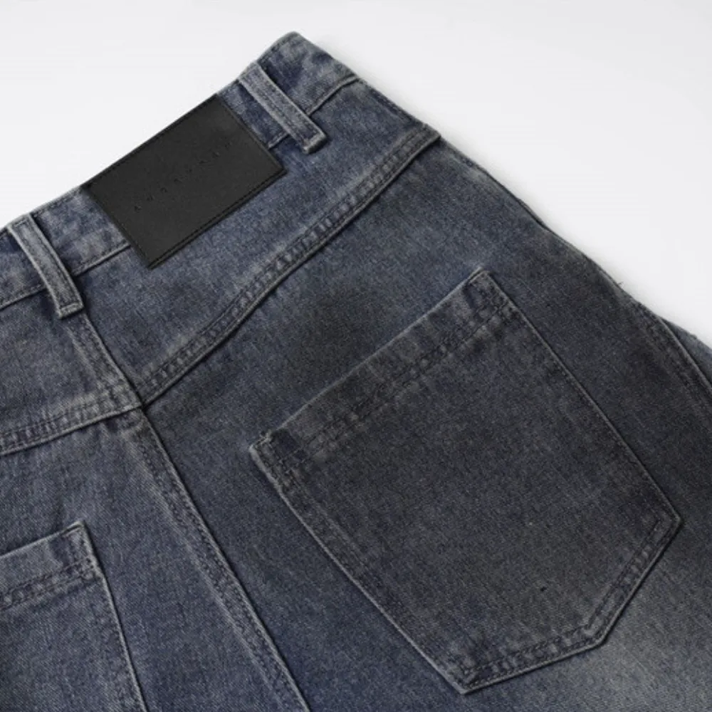 Washed Distressed jeans