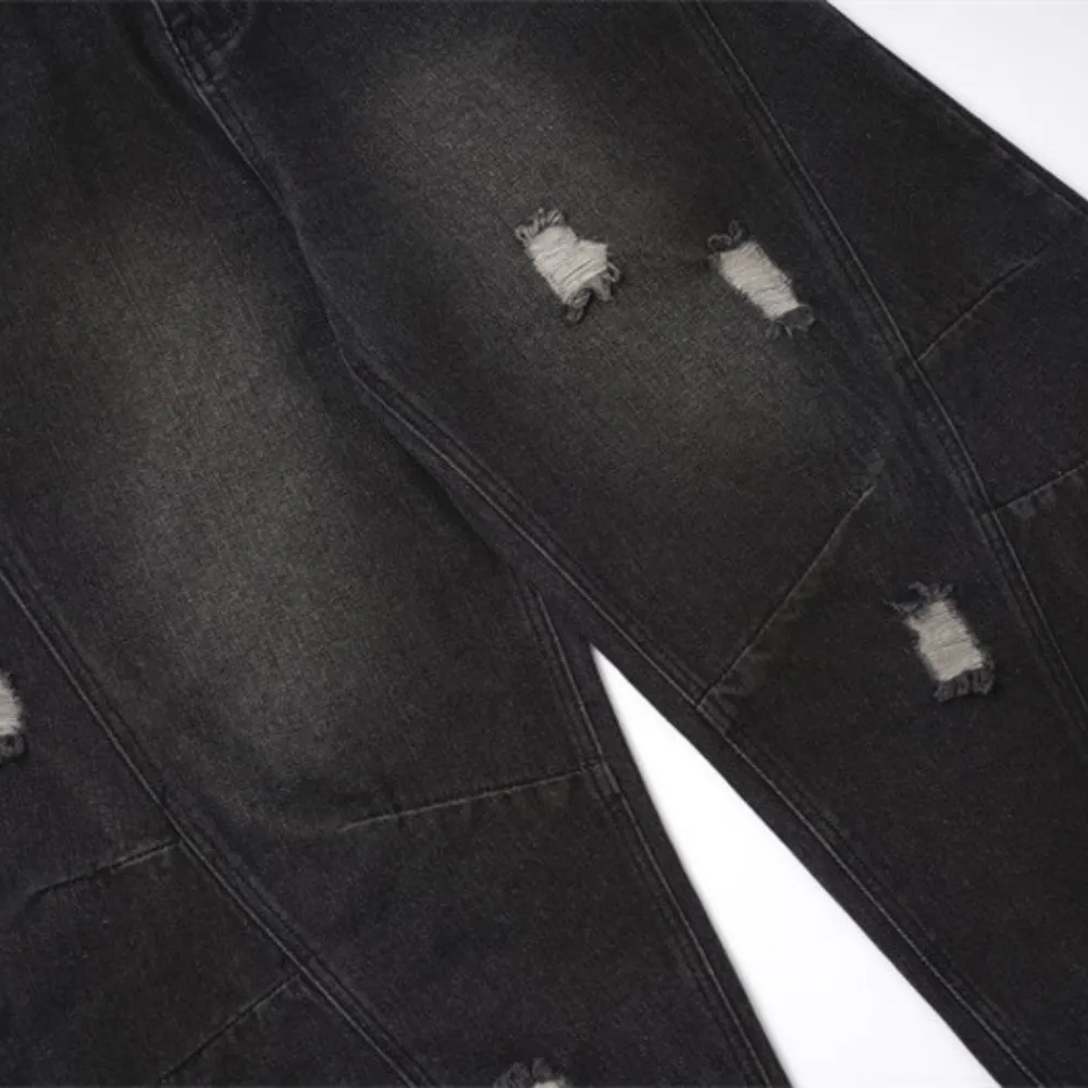 Washed Distressed jeans