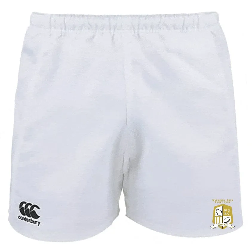 Waukesha Gold Rugby Advantage Rugby Shorts by Canterbury
