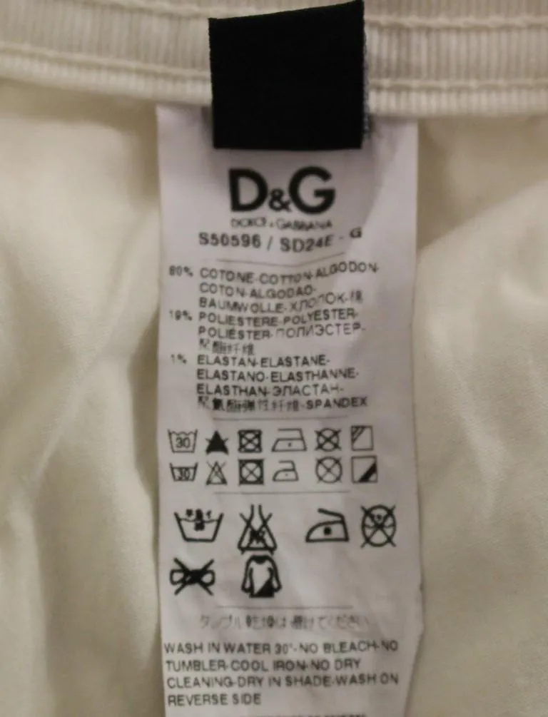 White COOL Cotton Regular Fit Jeans Pants