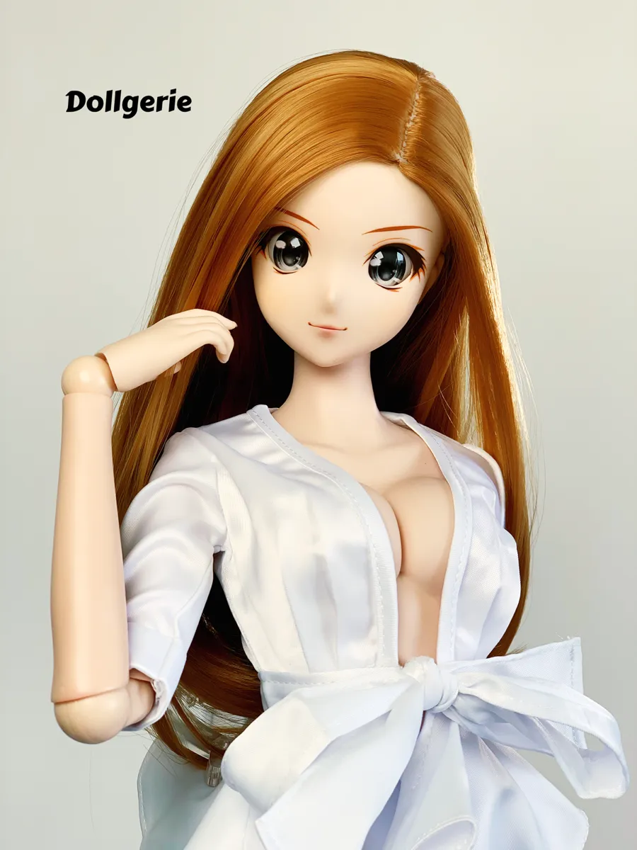 White Plunge Pleated Peplum Blouse