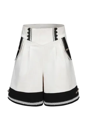 White Rabbit Duke Handsome Elegant Ouji Fashion Lolita Shorts