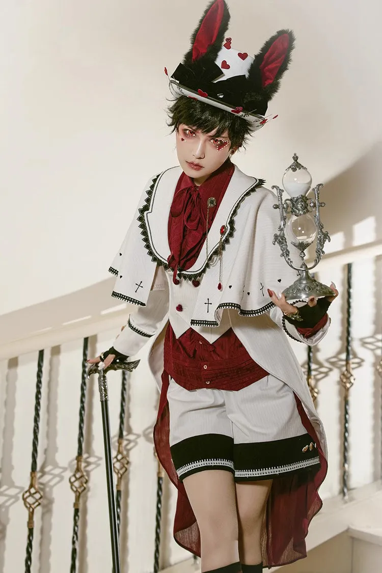 White Rabbit Duke Handsome Elegant Ouji Fashion Lolita Shorts