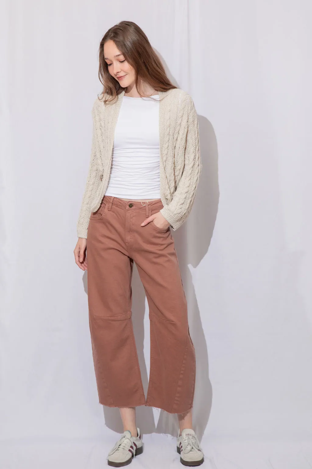 Willow Cable Knit Cardigan