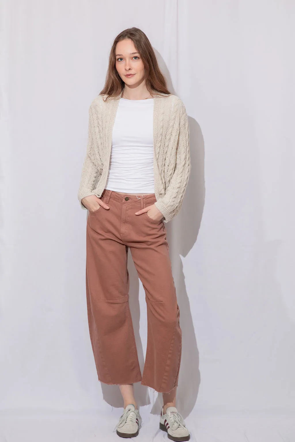 Willow Cable Knit Cardigan