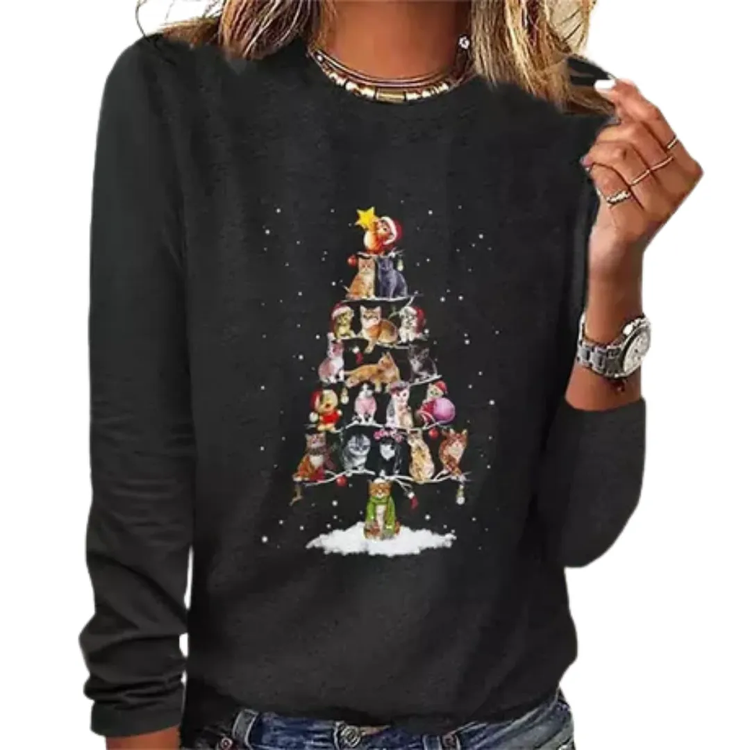 Women's Classic Christmas Sweatshirt | Long