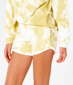 WOMEN'S CLASSIC SURF FLEECE SHORT - GOLD