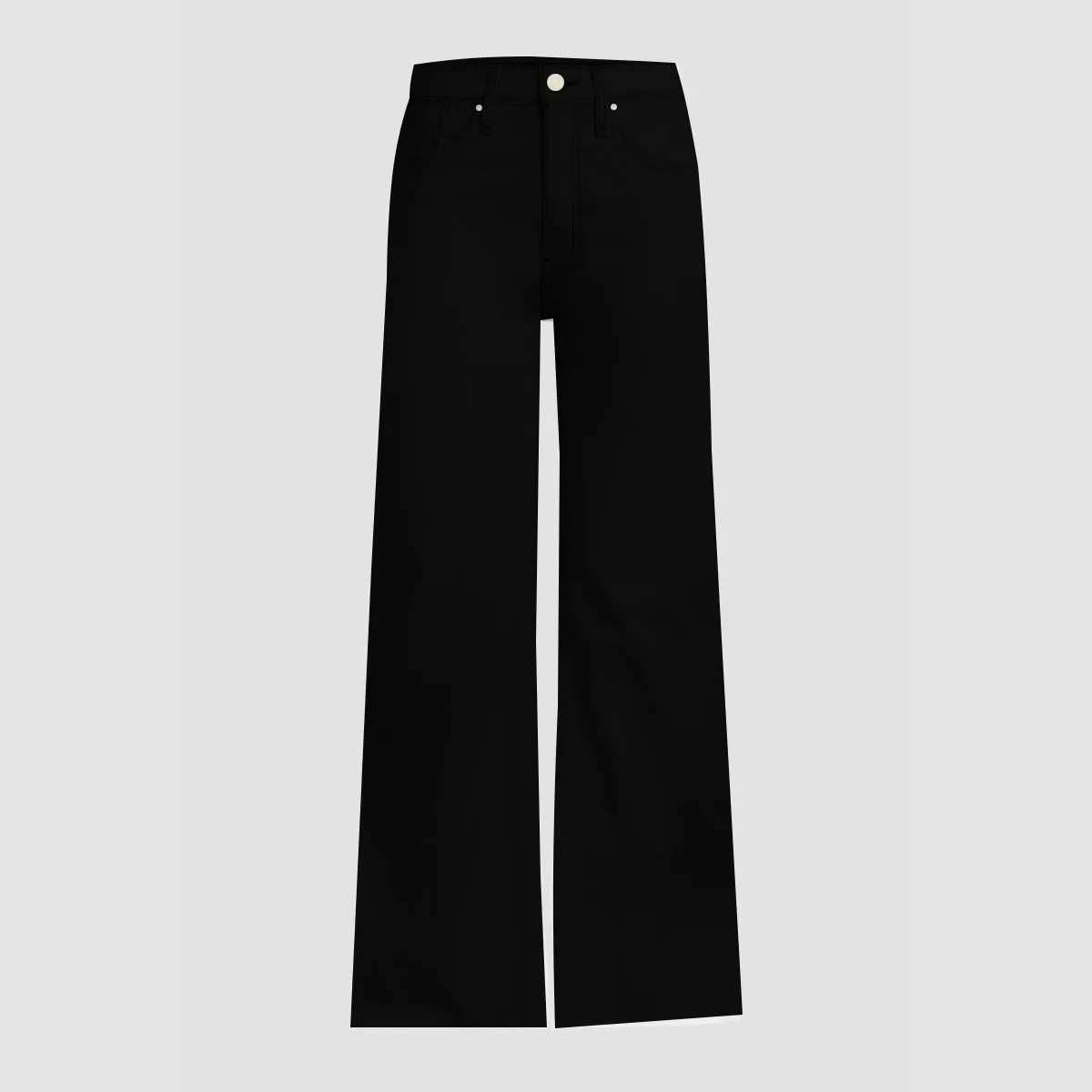 Women's High Waist Flare Cut Jeans - Black