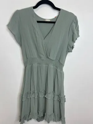 Womens Size Lg Misses Green Altar'd State Dress