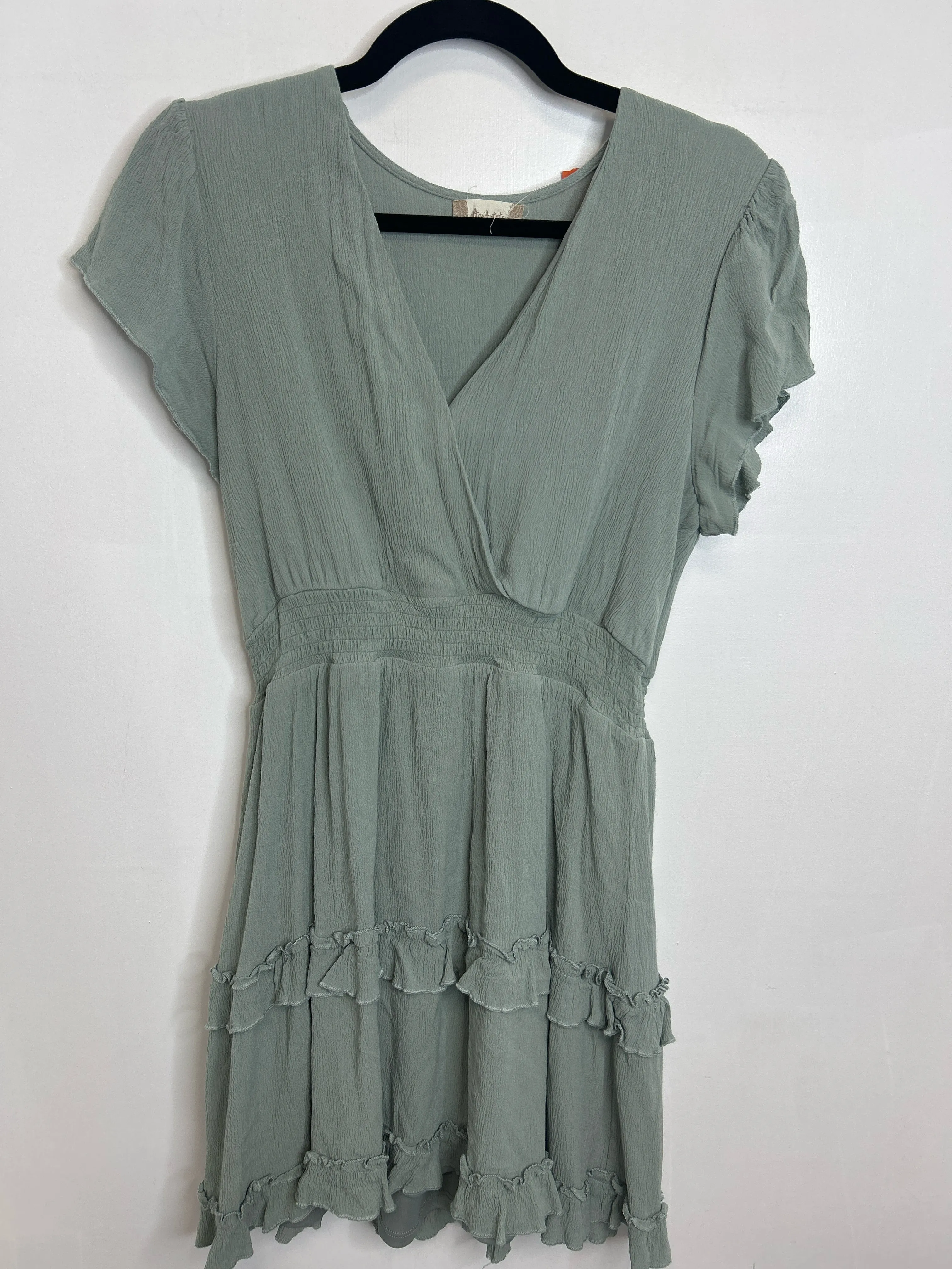 Womens Size Lg Misses Green Altar'd State Dress