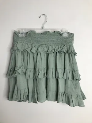 Womens Size Lg Misses Green Altar'd State Skirt