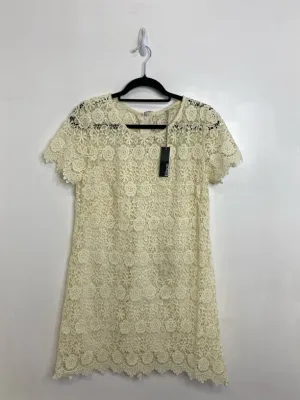 Womens Size Med Misses Cream ellison NWT Dress