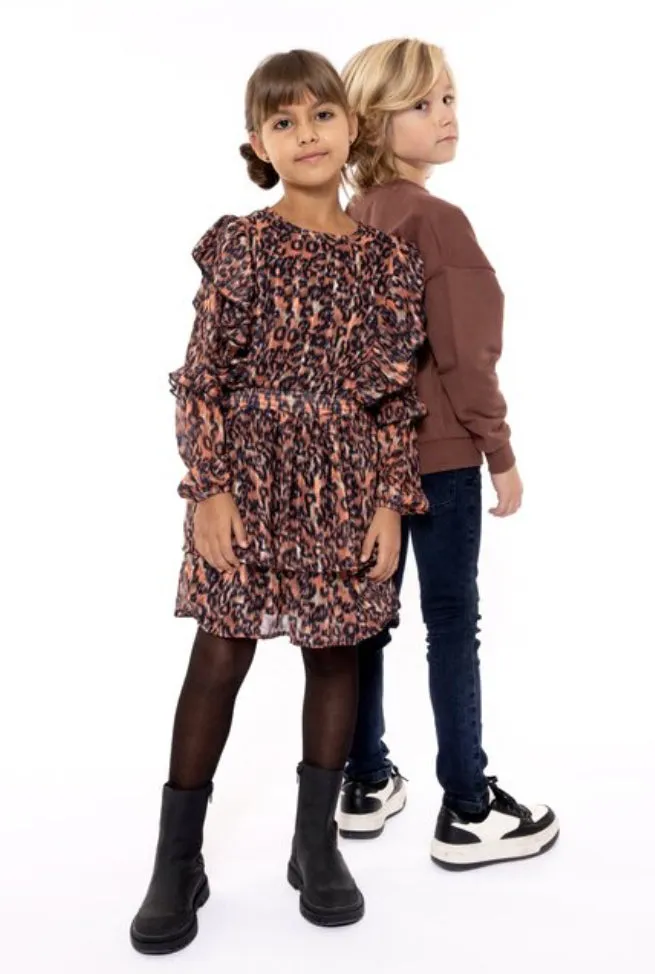 Youth Boys Oversized Brown Sweatshirt : Sizes 7-14