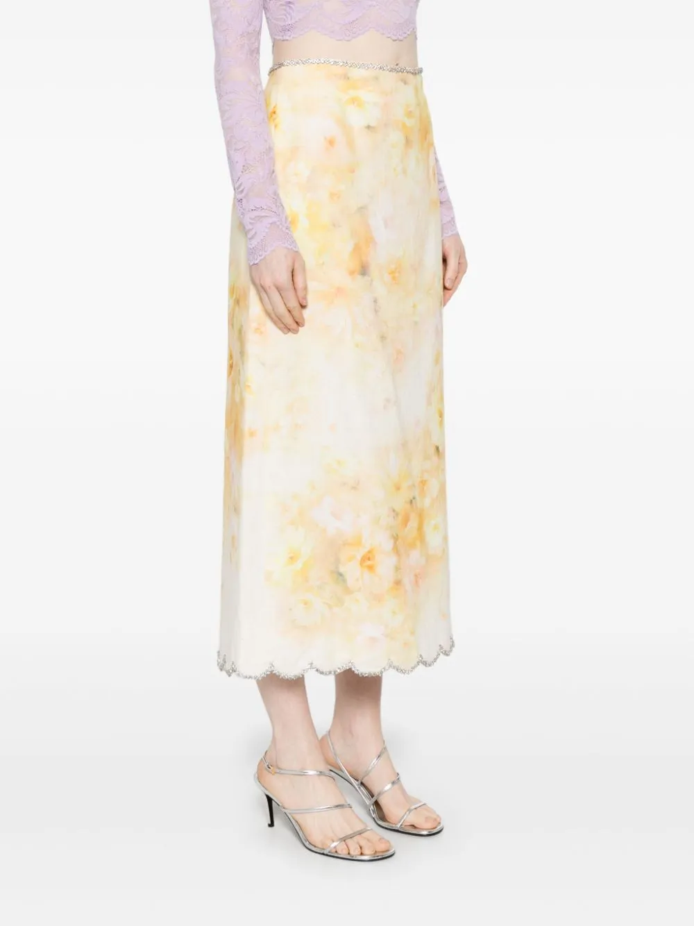 Zimmermann Yellow Skirt